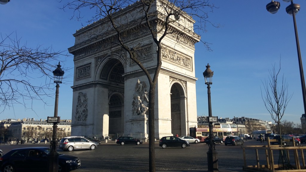 THE ARC DE TRIOMPHE, PARIS