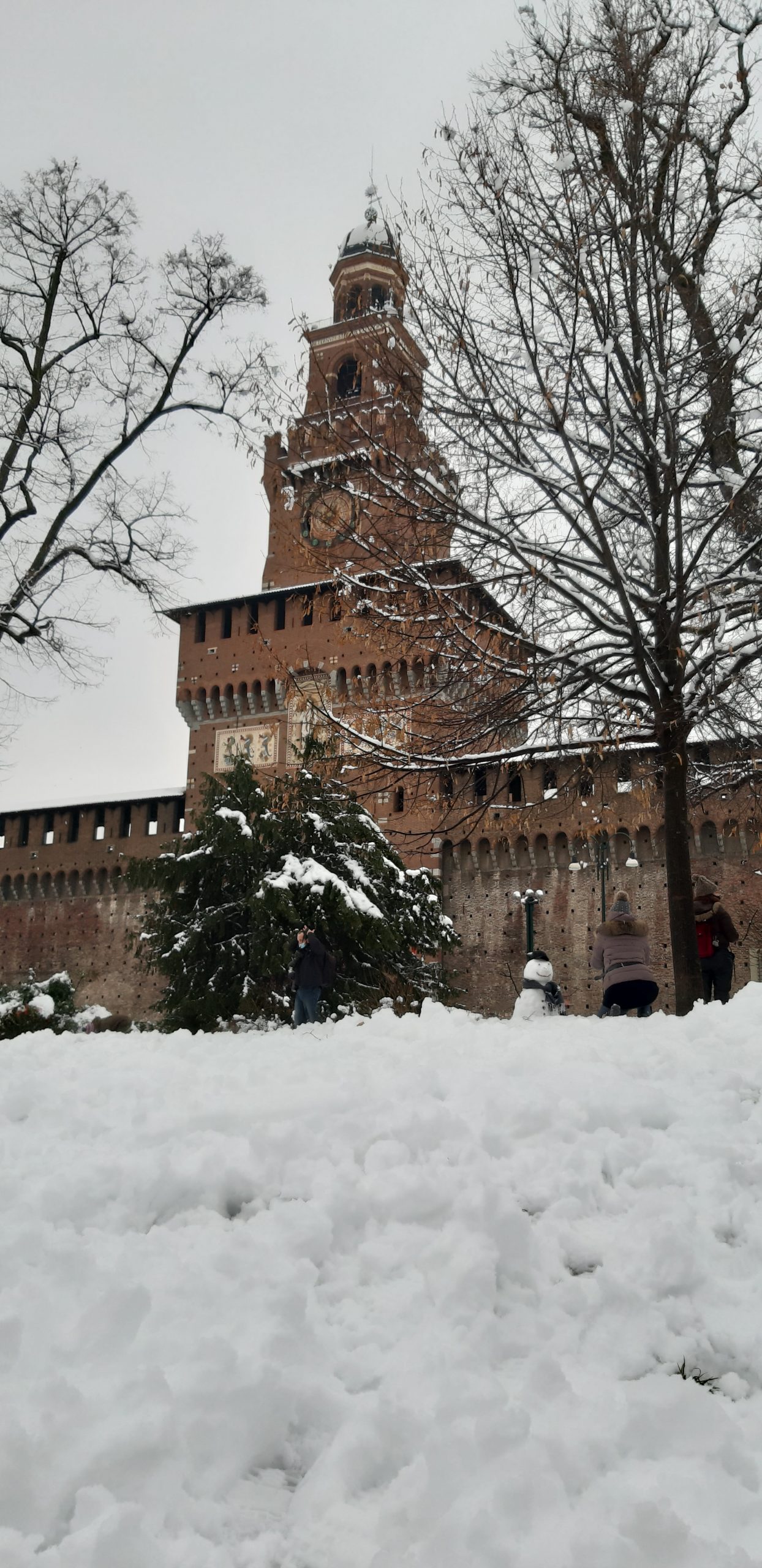 Snow In Milan Italy EasyShoppingMilano